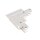 SLV 1001536 Eutrac L-Verbinder für 3-Phasen Einbauschiene, Verkehrsweiß, Erde aussen 16x16x3,2 cm