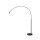 SLV 1003029 Fenda Bow Basis E27 Indoor Stehleuchte Schwarz 157x37x228 cm