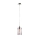 SLV 1000773 Fenda, Glasleuchtenschirm, Rauchglas 20 cm