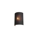 SLV 1001274 Fenda Halbschirm, Schwarz/Kupfer 23x30,5x11,5 cm