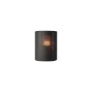 SLV 1001274 Fenda Halbschirm, Schwarz/Kupfer 23x30,5x11,5 cm