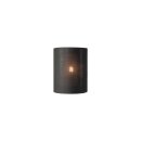 SLV 1001274 Fenda Halbschirm, Schwarz/Kupfer 23x30,5x11,5 cm