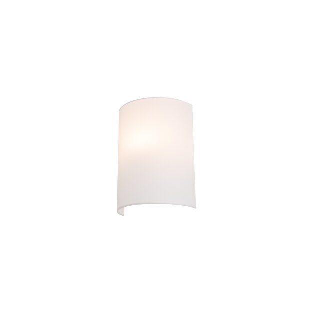 SLV 1001275 Fenda Halbschirm, Weiß 23x30,5x11,5 cm