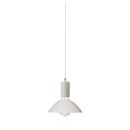 SLV 132691 Fitu, Pendelleuchte, A60, rund, Weiß, 5m Kabel m. offenem Kabelende, max. 60W 9,1 cm