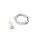 SLV 132691 Fitu, Pendelleuchte, A60, rund, Weiß, 5m Kabel m. offenem Kabelende, max. 60W 9,1 cm