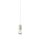 SLV 132691 Fitu, Pendelleuchte, A60, rund, Weiß, 5m Kabel m. offenem Kabelende, max. 60W 9,1 cm