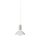 SLV 132691 Fitu, Pendelleuchte, A60, rund, Weiß, 5m Kabel m. offenem Kabelende, max. 60W 9,1 cm