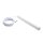 SLV 1002562 Fitu PD E27 Indoor Pendelleuchte Weiß 5m Kabel m. offenem Kabelende 40 cm
