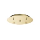 SLV 1002165 Fitu fünfach Rosette, Softgold 6 cm