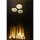SLV 1002165 Fitu fünfach Rosette, Softgold 6 cm