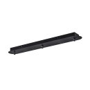 SLV 1001818 Fitu tripple Rosette lang, Schwarz 60x8,5x5 cm