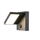 SLV 1002990 Abridor Sensor Outdoor LED Wandaufbauleuchte IP55 Anthrazit 14x16x17,5 cm