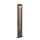 SLV 1002959 Flatt Pole 100 Outdoor LED Stehbauleuchte 3000K IP65 Anthrazit/Braun 18x4,5x100 cm
