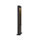 SLV 1002957 Flatt Pole 65 Outdoor LED Stehbauleuchte 3000K IP65 Anthrazit/Braun 18x4,5x65 cm