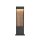SLV 1002957 Flatt Pole 65 Outdoor LED Stehbauleuchte 3000K IP65 Anthrazit/Braun 18x4,5x65 cm