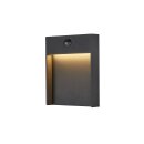 SLV 1002954 Flatt Sensor Outdoor LED Wandaufbauleuchte...