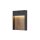 SLV 1002955 Flatt Sensor Outdoor LED Wandaufbauleuchte 3000K IP65 Anthrazit/Braun 18x23x8 cm