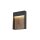 SLV 1002955 Flatt Sensor Outdoor LED Wandaufbauleuchte 3000K IP65 Anthrazit/Braun 18x23x8 cm