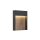 SLV 1002953 Flatt Outdoor LED Wandaufbauleuchte 3000K IP65 Anthrazit/Braun 18x23x7 cm