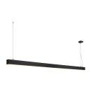 SLV 1001406 Glenos Pendelleuchte, Mattschwarz, 2m, 103W,...