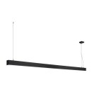 SLV 1001409 Glenos Pendelleuchte, Mattschwarz, 2m, 103W,...