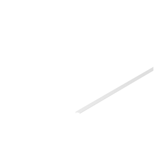 SLV 1000468 Grazia 10 Kunststoffabdeckung flache Ausführung, 2m, gefrosted 200x1,58x0,4 cm
