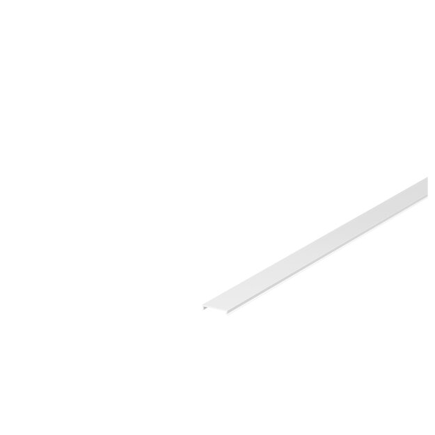 SLV 1000549 Grazia 20 Kunststoffabdeckung flache Ausführung, 3m, milchig 300x3,2x0,6 cm
