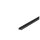 SLV 1000534 Grazia 20 LED Aufbauprofil, flach, glatt, 3m, Schwarz 300x3,5x2,2 cm