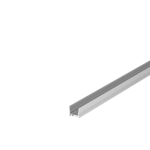 SLV 1000514 Grazia 20 LED Aufbauprofil, Standard, gerillt, 3m, Alu 300x3,5x3,2 cm