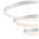 SLV 1002914 One Trio Dali Indoor LED Pendelleuchte Weiß 3 cm