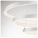 SLV 1002914 One Trio Dali Indoor LED Pendelleuchte Weiß 3 cm