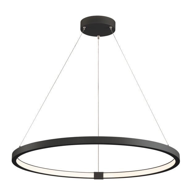 SLV 1002911 One 80 Dali Indoor LED Pendelleuchte Schwarz 80x3cm