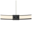 SLV 1002911 One 80 Dali Indoor LED Pendelleuchte Schwarz 80x3cm
