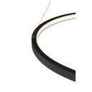 SLV 1002911 One 80 Dali Indoor LED Pendelleuchte Schwarz 80x3cm