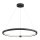 SLV 1002911 One 80 Dali Indoor LED Pendelleuchte Schwarz 80x3cm