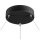 SLV 1002911 One 80 Dali Indoor LED Pendelleuchte Schwarz 80x3cm
