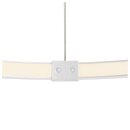 SLV 1002912 One 80 Dali Indoor LED Pendelleuchte Weiß 3 cm