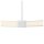 SLV 1002912 One 80 Dali Indoor LED Pendelleuchte Weiß 3 cm