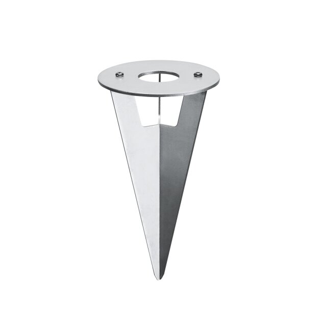SLV 228560 Erdspiess, für Helia Wege- & Standleuchte, Edelstahl, 17 cm 17x cm