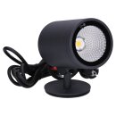 SLV 228555 Helia, Outdoor Wege- & Standleuchte, LED, 3000K, rund, Anthrazit, 15W, zur Spießleuchte umrüstbar 16,2x15 cm