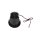 SLV 1002594 Horn Magna LED Outdoor Deckeneinbauleuchte Schwarz/Gold 3000K 25° 8,2 cm