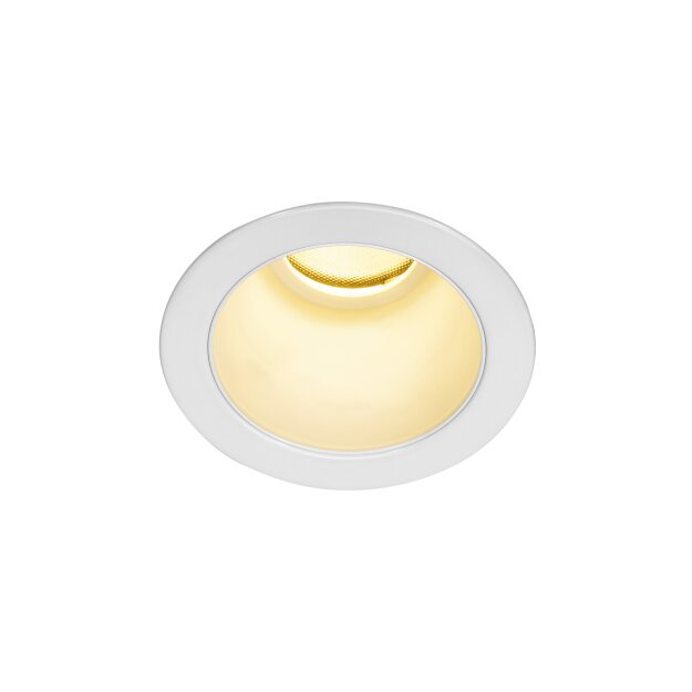 SLV 1002591 Horn Magna LED Outdoor Deckeneinbauleuchte Weiß 3000K 25° 8,2 cm