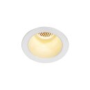SLV 1002591 Horn Magna LED Outdoor Deckeneinbauleuchte Weiß 3000K 25° 8,2 cm