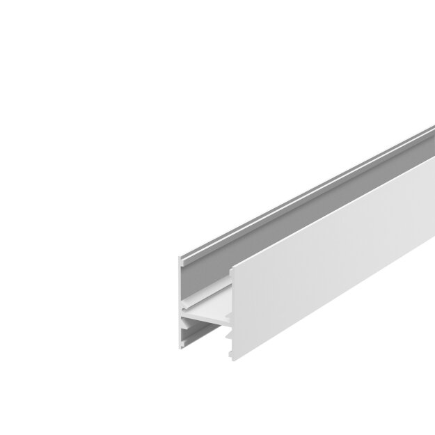 SLV 1001816 H-Profil 2m, Weiß 200x2,7x4,1 cm