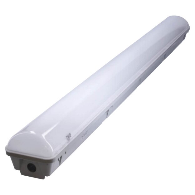 SLV 1001314 Imperva 120 CW, LED Outdoor Wand- & Deckenaufbauleuchte, IP66, Grey, 3000K 116x12x10,8 cm