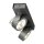 SLV 1000129 Kalu LED 2 Wand- & Deckenleuchte, Schwarz, 3000K, 60° 28x8,9x16 cm