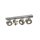 SLV 1002025 Kalu CW, Indoor Wand- & Deckenaufbauleuchte, quad, QPAR111 Alu gebürstet 4x75W 60x9x18 cm