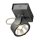 SLV 1000127 Kalu LED 1 Wand- & Deckenleuchte, Schwarz, 3000K, 60° 13x8,9x16 cm