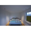 SLV 1001461 Karpo TL, LED Indoor Tischleuchte, Schwarz, 3000K 18x39,3x16 cm