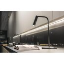 SLV 1001461 Karpo TL, LED Indoor Tischleuchte, Schwarz, 3000K 18x39,3x16 cm